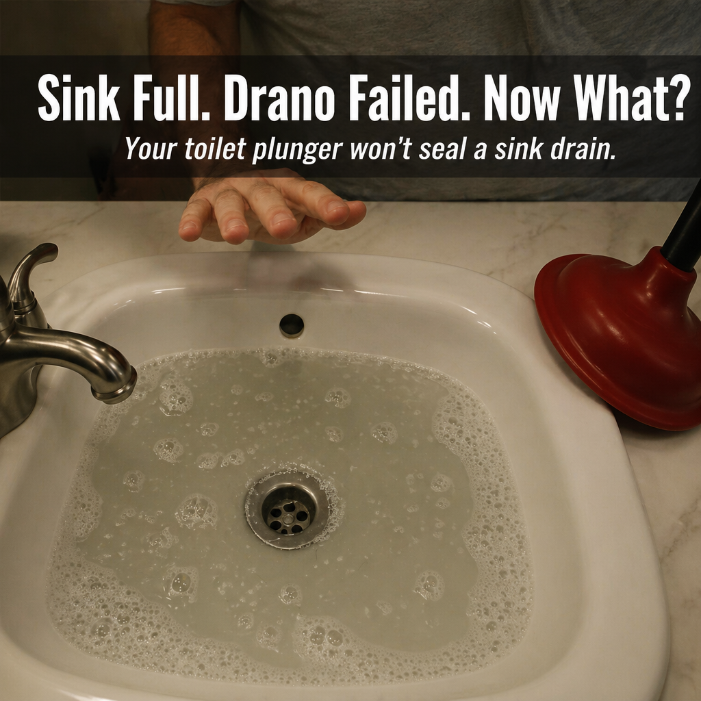 DrainMight™ — Pop Stubborn Sink Clogs in Seconds Without the Mess