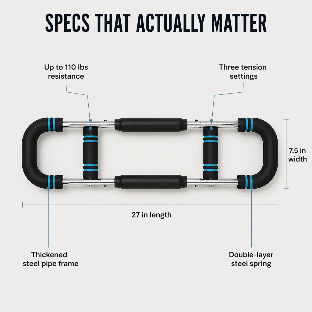 IronVibe™ Adjustable Twister — Sculpt Stronger Arms, Chest & Back in 10 Minutes