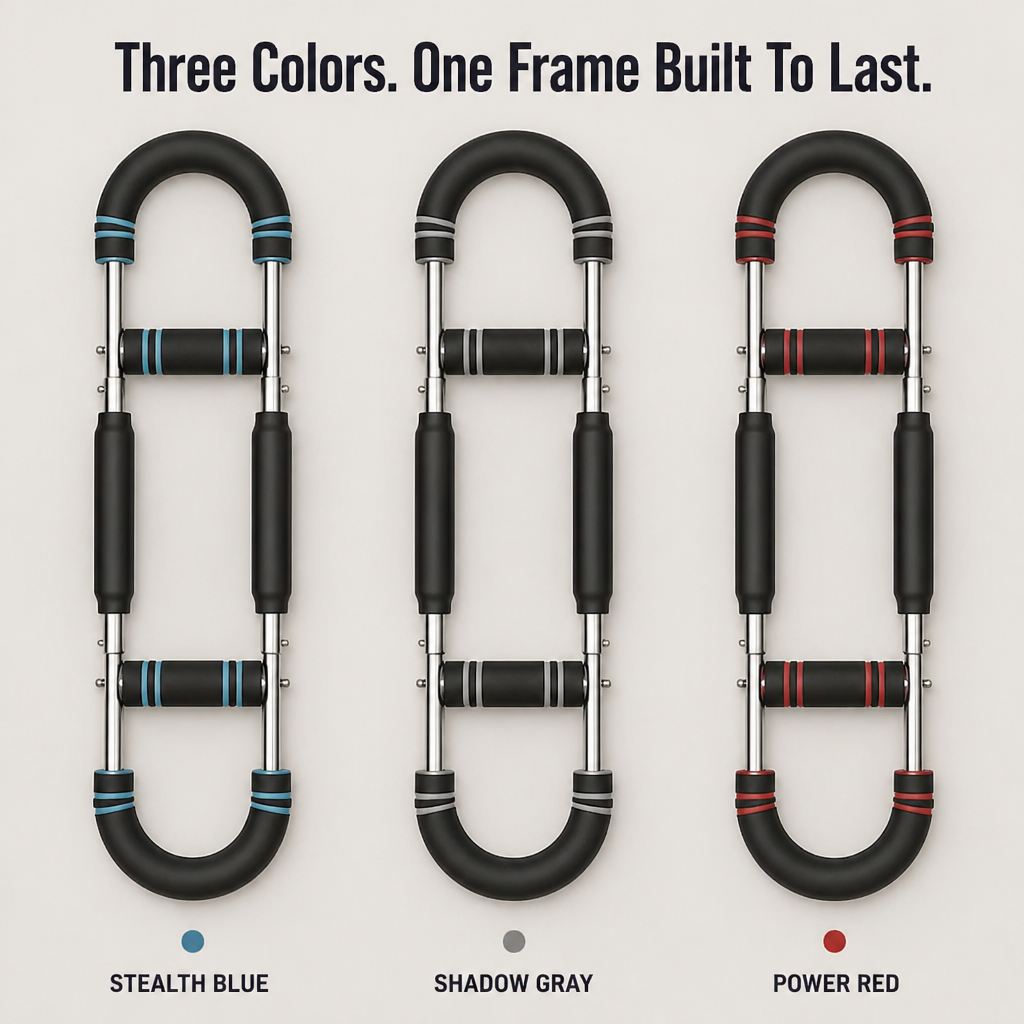 IronVibe™ Adjustable Twister — Sculpt Stronger Arms, Chest & Back in 10 Minutes