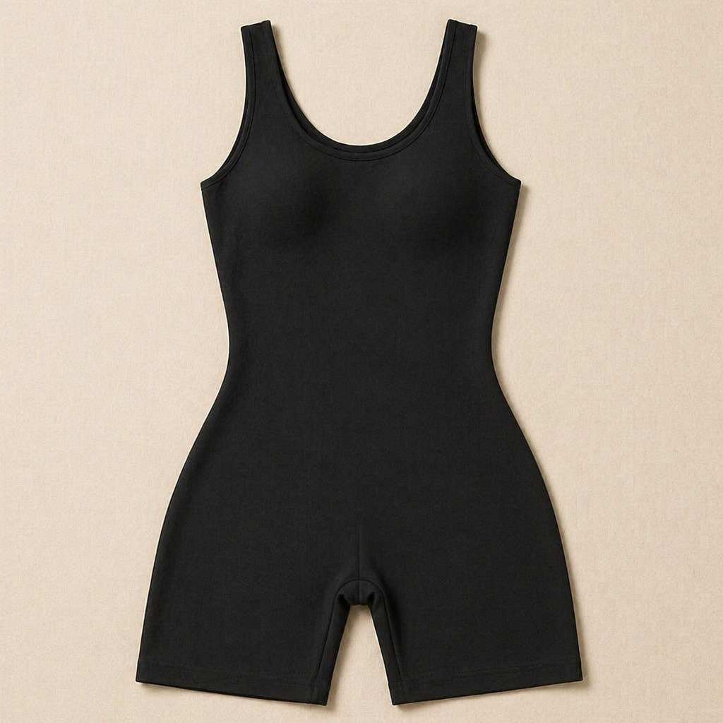 LunaContour™ – Seamless Full-Body Shaping Bodysuit with Mid-Thigh Smoothing