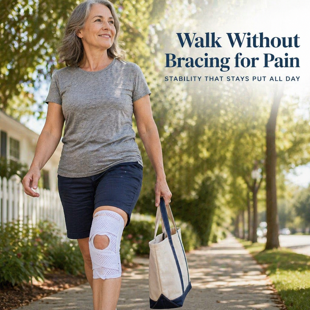 KneeCore™ — Stabilize the Wobble, Cushion Every Step, Walk Without Pain Again