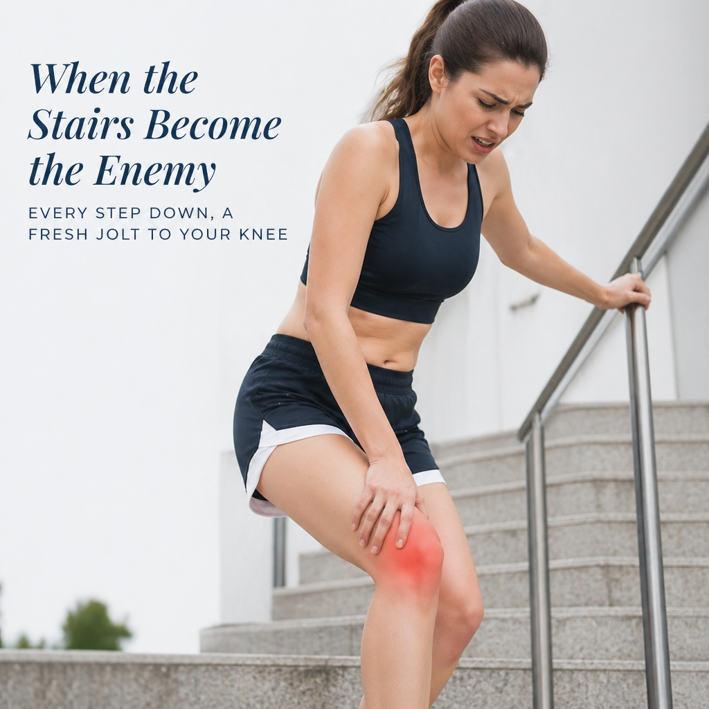 KneeCore™ — Stabilize the Wobble, Cushion Every Step, Walk Without Pain Again