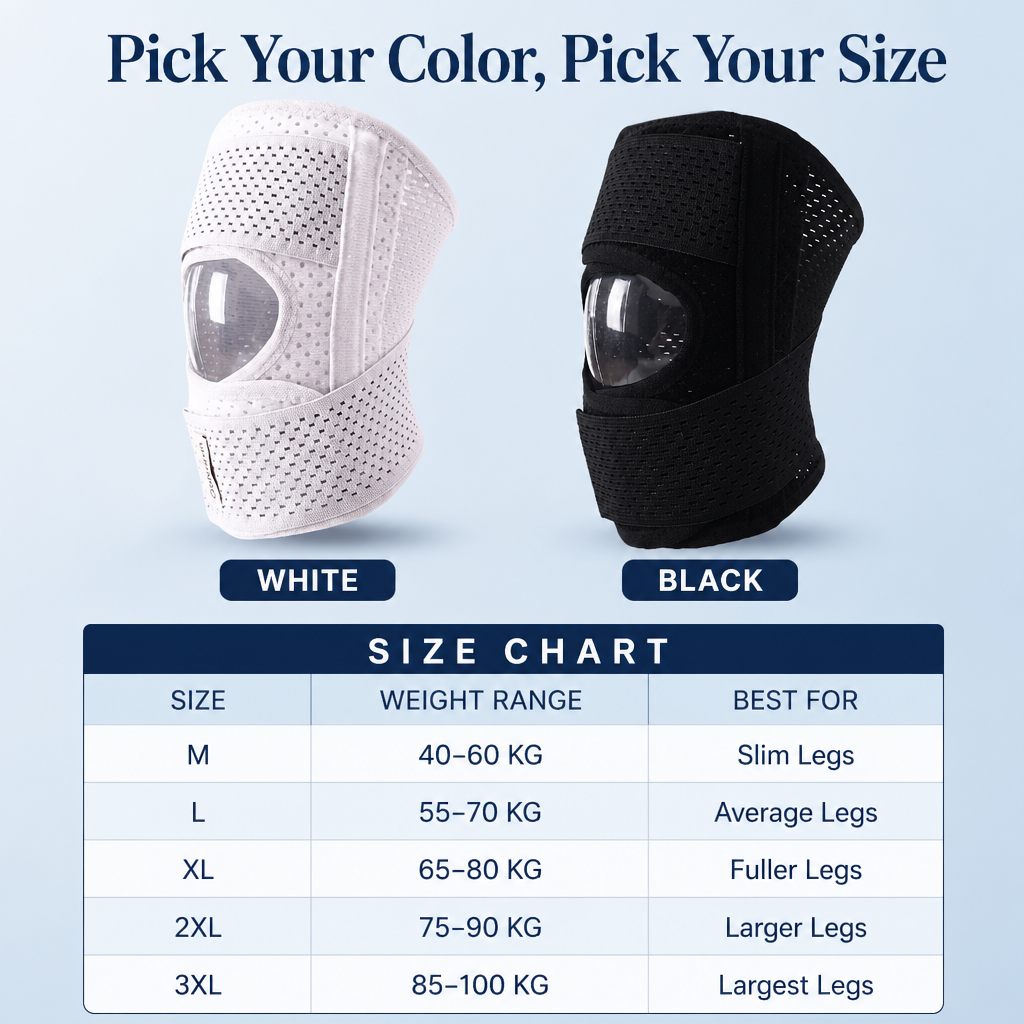 KneeCore™ — Stabilize the Wobble, Cushion Every Step, Walk Without Pain Again