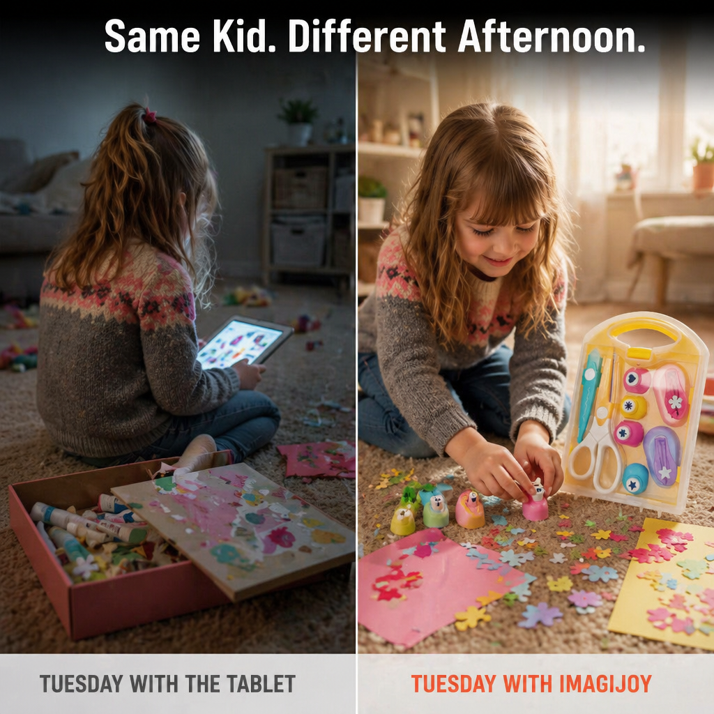 ImagiJoy™ — Punch, Snip & Craft Their Way to Stronger Little Hands