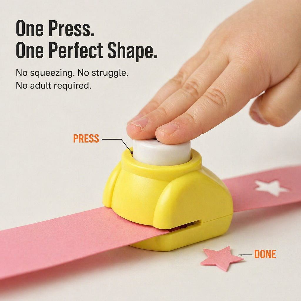 ImagiJoy™ — Punch, Snip & Craft Their Way to Stronger Little Hands