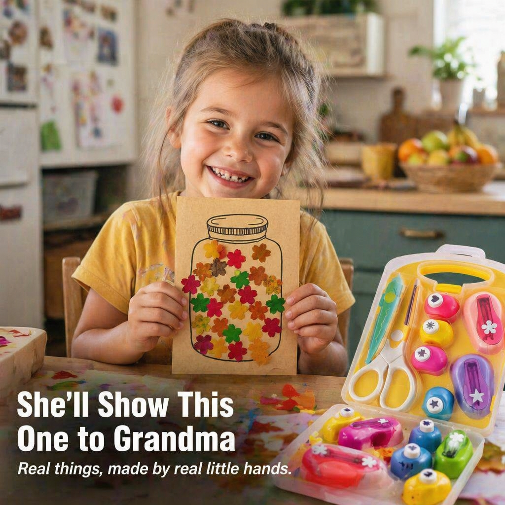 ImagiJoy™ — Punch, Snip & Craft Their Way to Stronger Little Hands