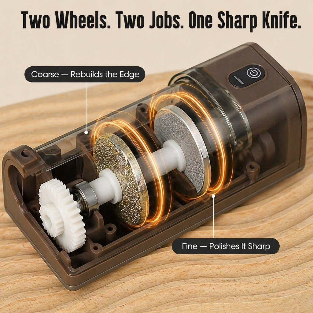 BladeCraft™ — Bring Dead Knives Back to Slicing Sharp in 30 Seconds