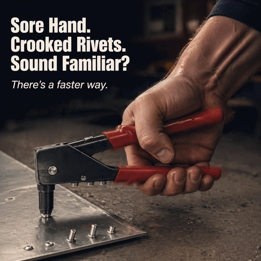 IronCladGrip™ — Transform Your Drill into a Precision Riveting Powerhouse for Flawless, Rock-Solid Results Every Time