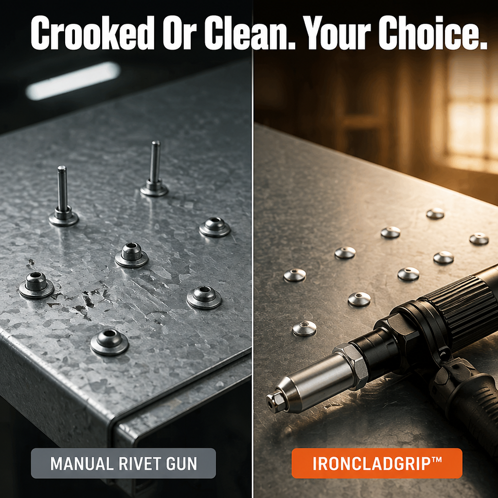 IronCladGrip™ — Transform Your Drill into a Precision Riveting Powerhouse for Flawless, Rock-Solid Results Every Time