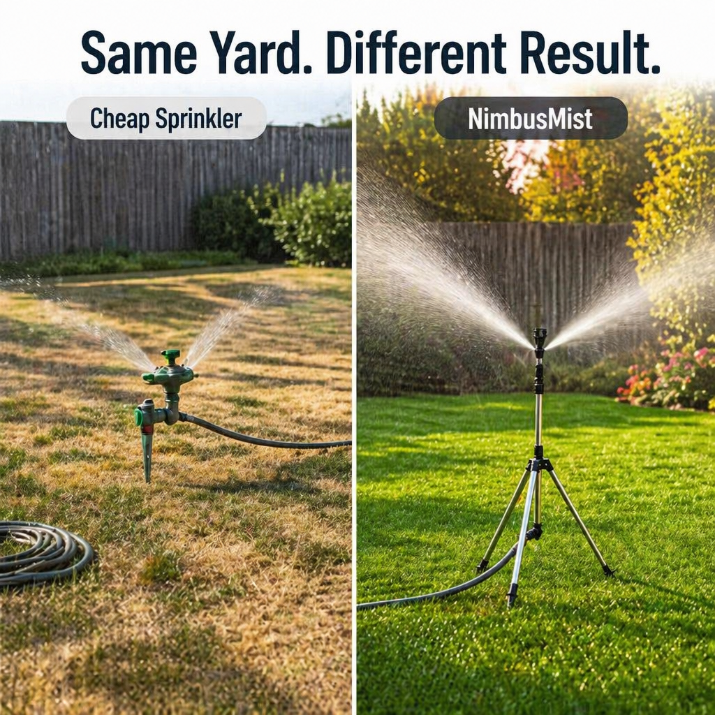 NimbusMist™ — Instantly Cool Your Outdoors and Perfect Your Plants with Pinpoint Precision