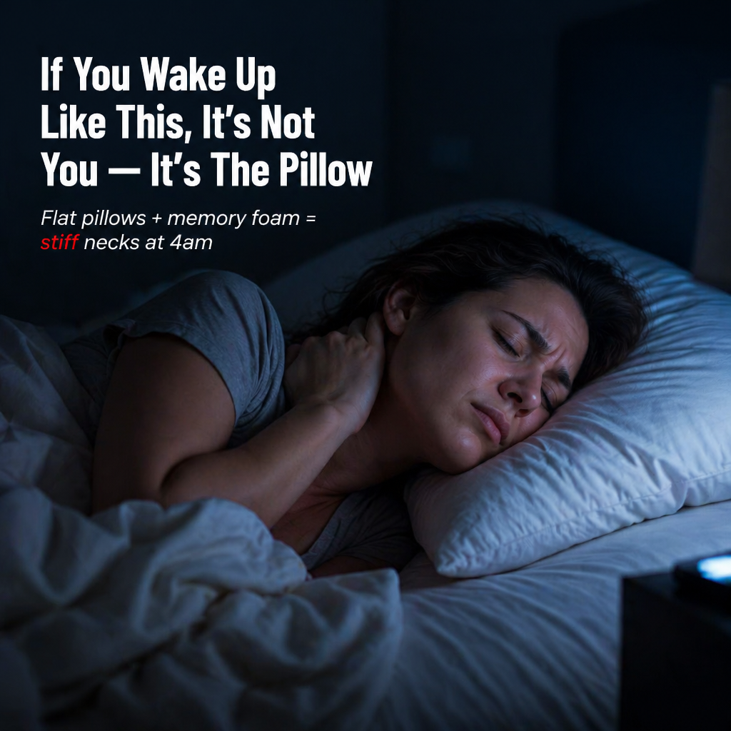 CloudRest™ Sleep Pillow — Cradle Your Head, Cool Your Sleep, Wake Up Without Neck Pain