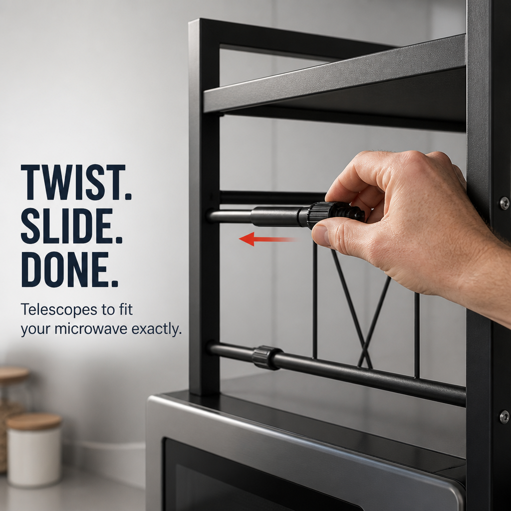 FlexiNest™ — Reclaim Half Your Counter Without Moving a Single Appliance
