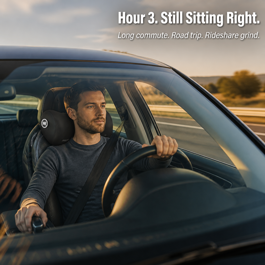 BiomeZen™ — Cradle Your Neck and Lock In Your Lower Back on Long Drives
