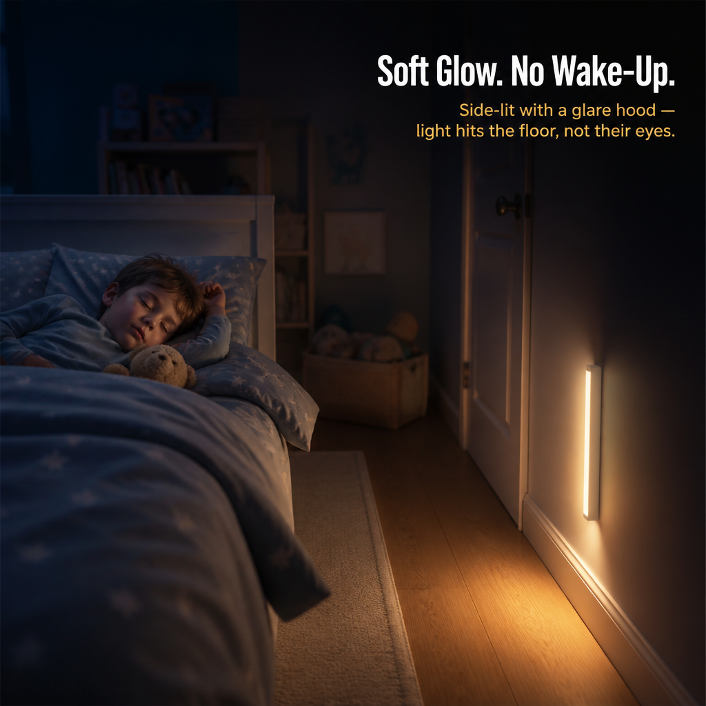 GlowPulse™ — Light Your Hallway, Closet & Stairs Without Flipping A Switch