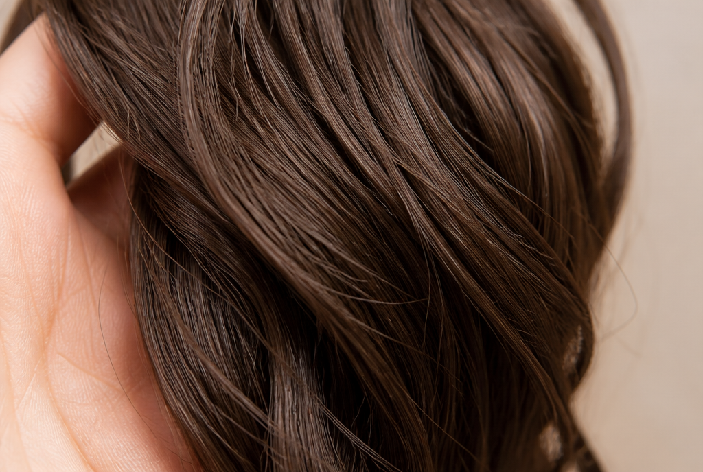 LuxeTwist™ – Voluminous Messy Bun Hair Scrunchie with Heat-Safe Synthetic Strands