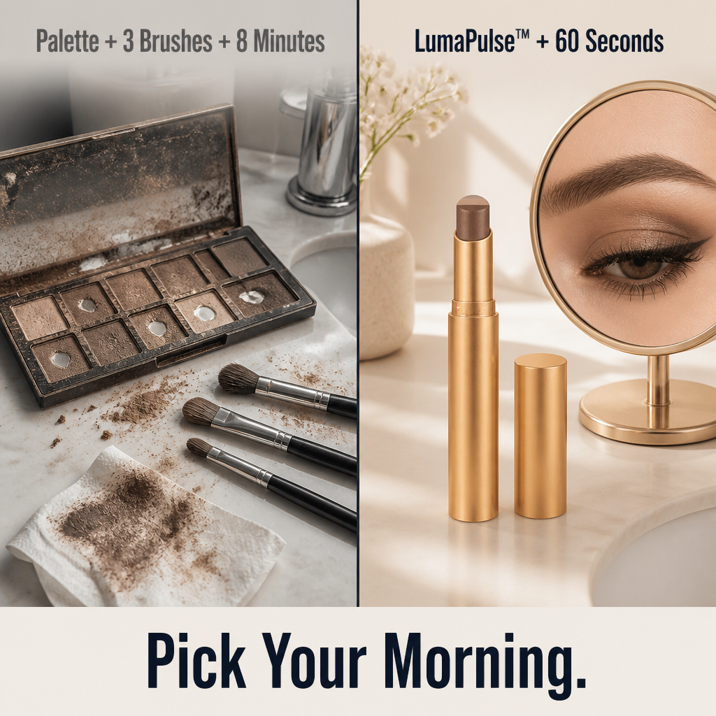 LumaPulse™ — Get All-Day Smoky Eyes Without Brushes, Palettes, or Crease Lines