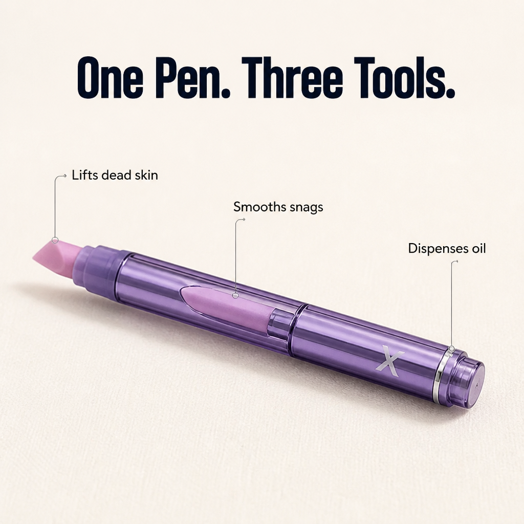 LunaNail™ — Trim, Oil & Strengthen Splitting Nails in One Pocket-Sized Pen
