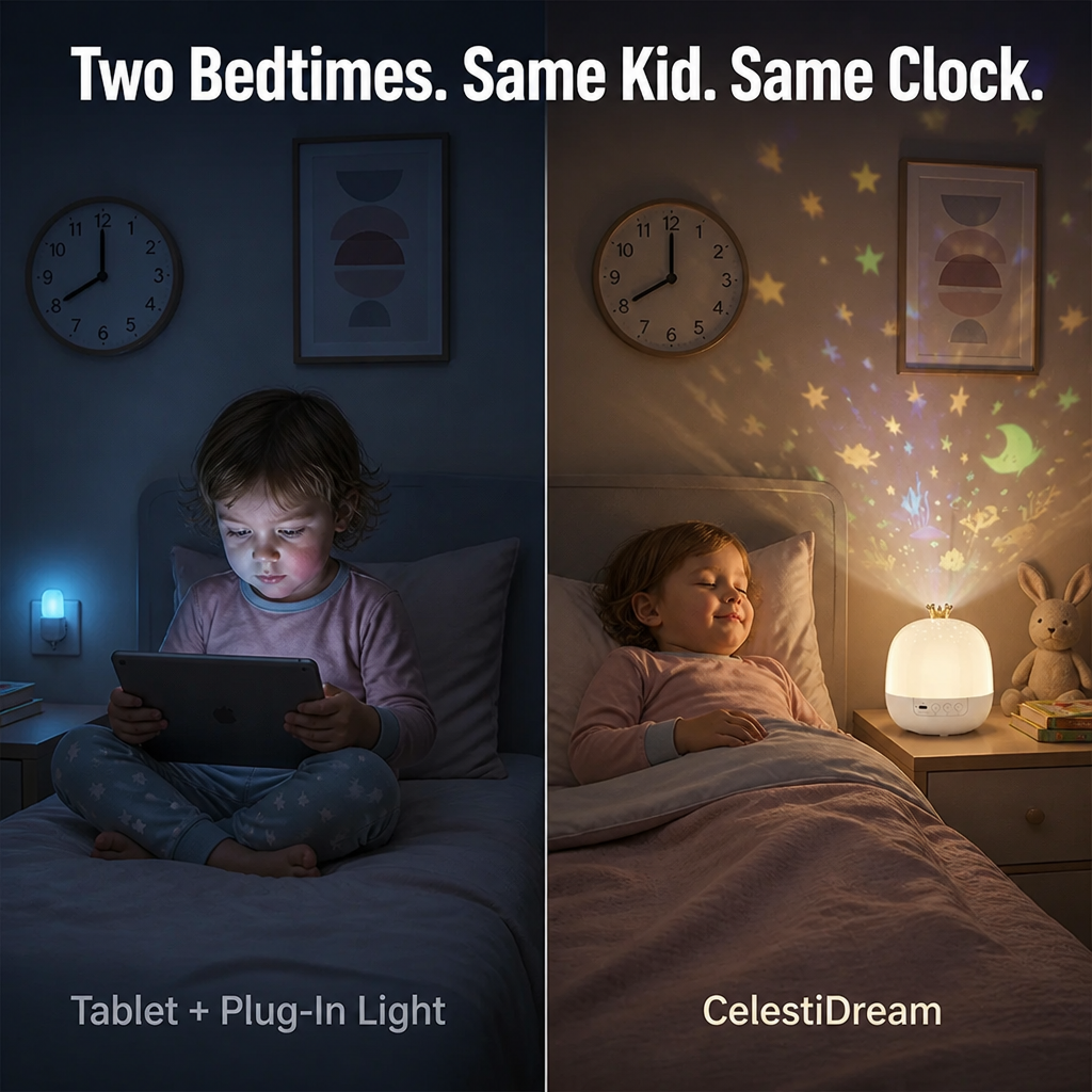 CelestiDream™ — End Bedtime Battles With a Calming Galaxy in Minutes