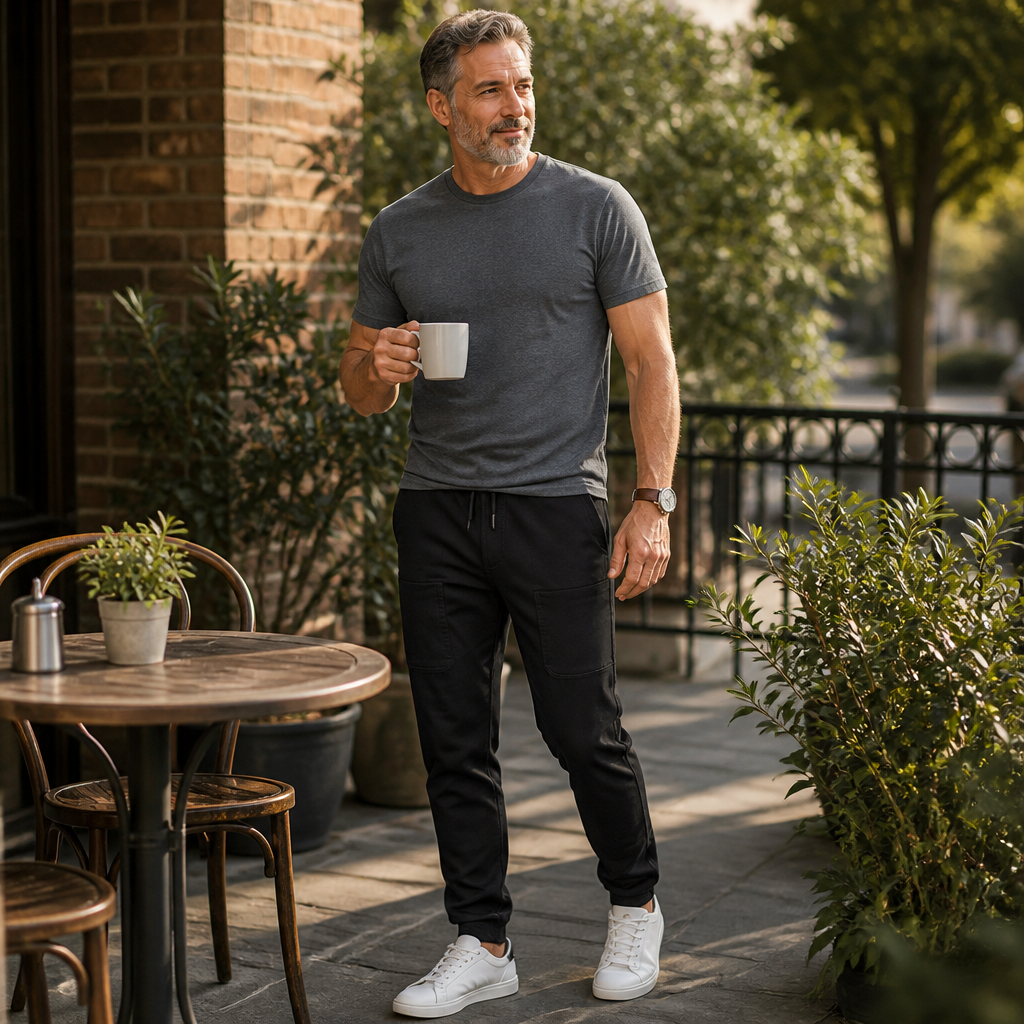 CasualFlex™ – Easy-Wear Stretch Cargo Pants with Drawcord Waist