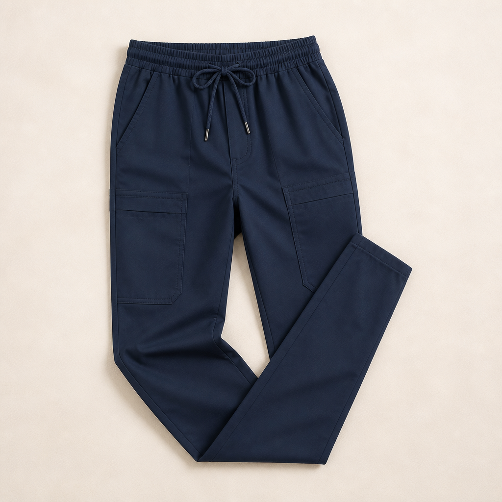 CasualFlex™ – Easy-Wear Stretch Cargo Pants with Drawcord Waist