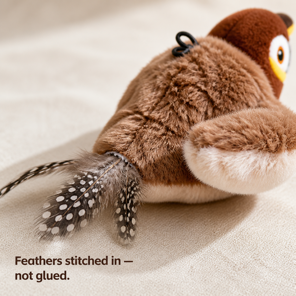 FeralFlicker™ — Wake Your Indoor Cat's Hunter Brain With One Paw Tap