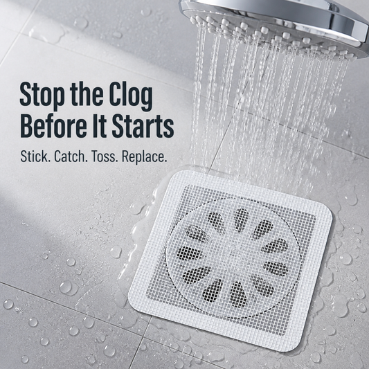 DrainGuard™ — Stop Hair Clogs Before They Wreck Your Shower Drain