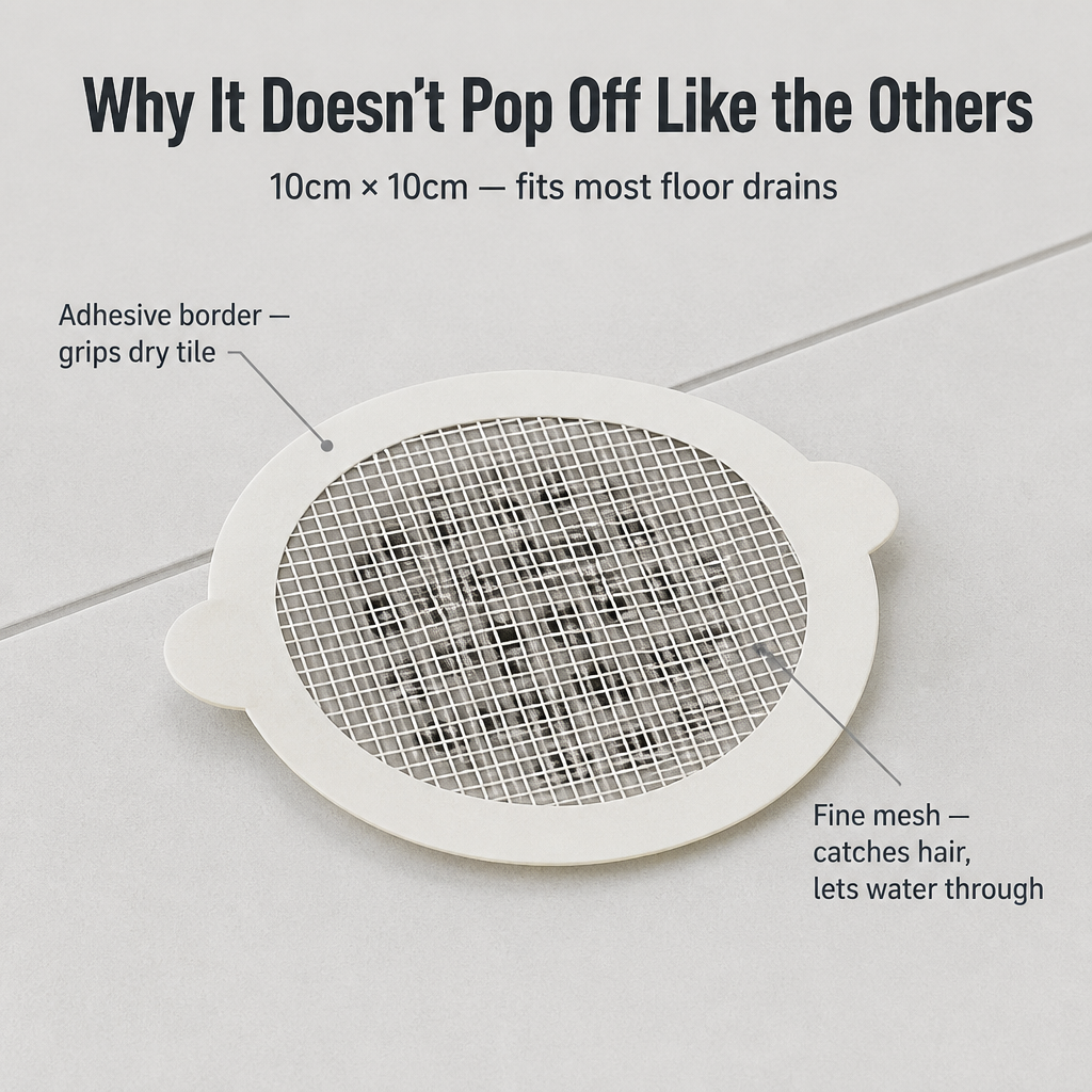 DrainGuard™ — Stop Hair Clogs Before They Wreck Your Shower Drain