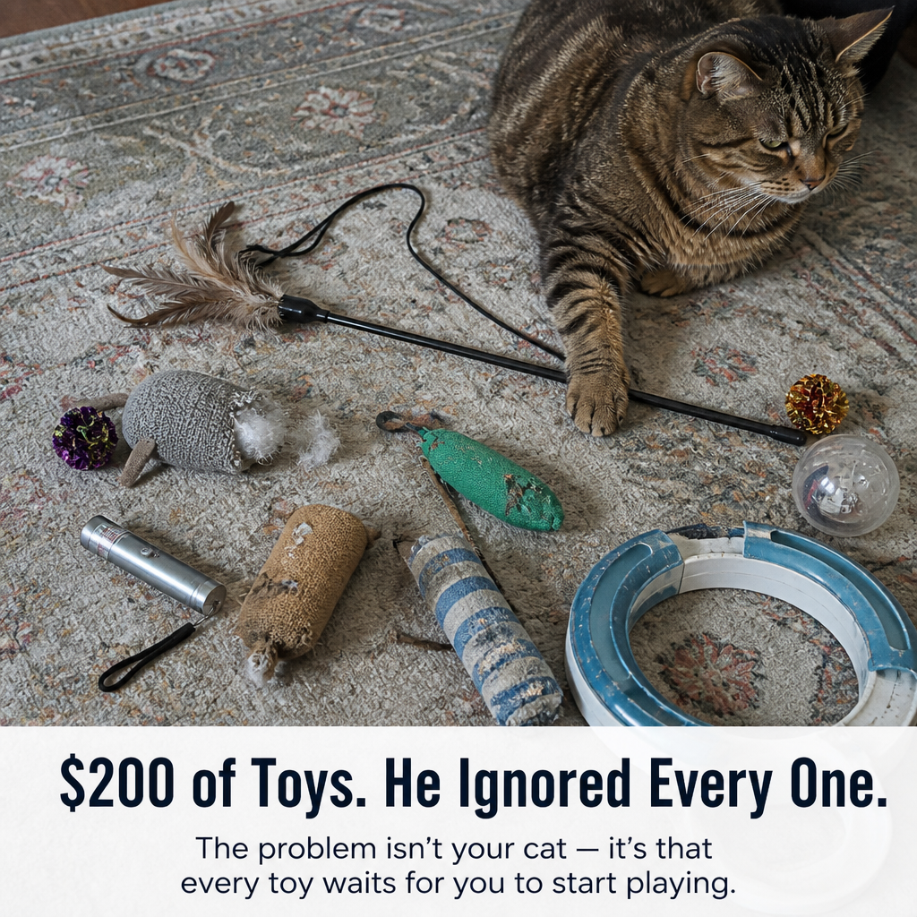 Feline Frenzy™ — Spark Hunt Mode the Second Your Cat Walks By