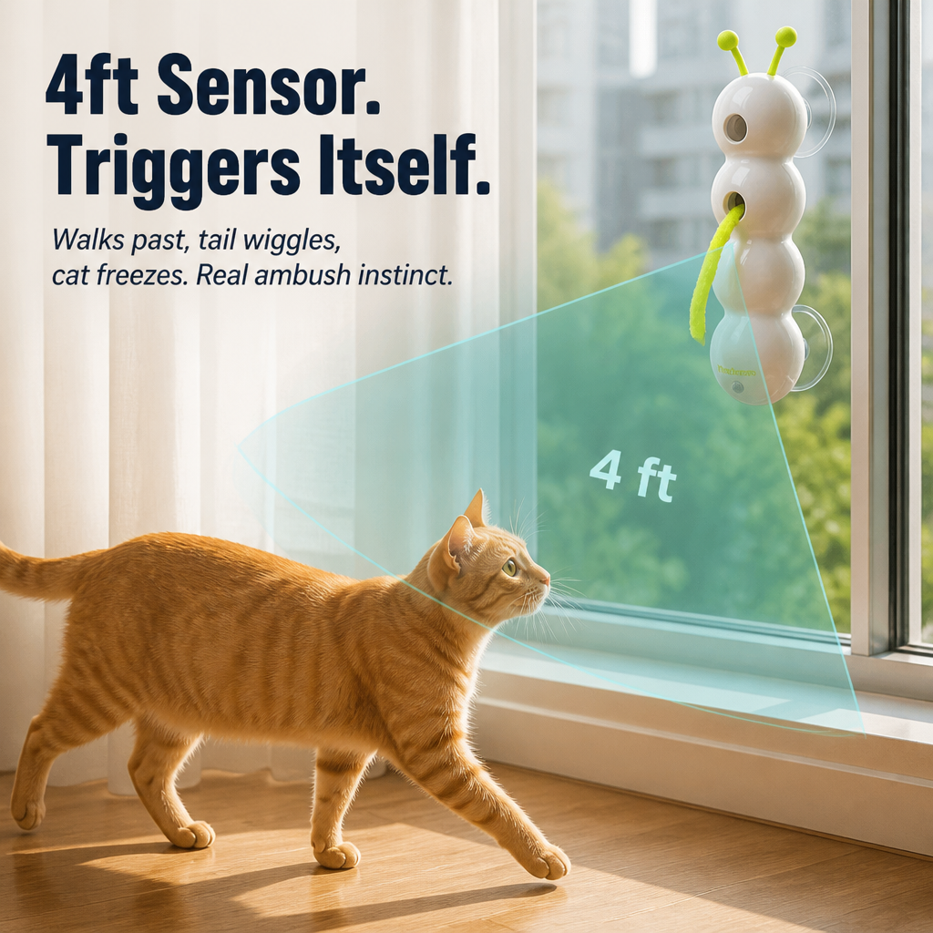 Feline Frenzy™ — Spark Hunt Mode the Second Your Cat Walks By