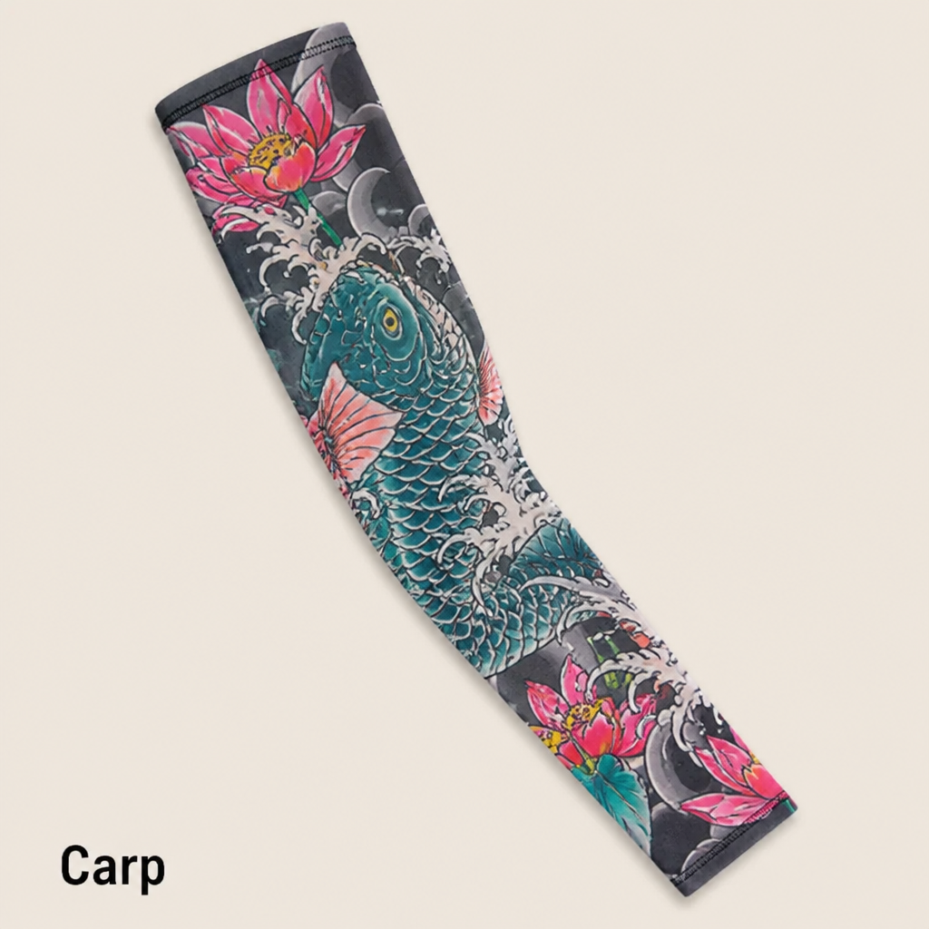 ArborSkin™ – Japanese Tattoo-Print UPF 50+ Sun Protection Arm Sleeve