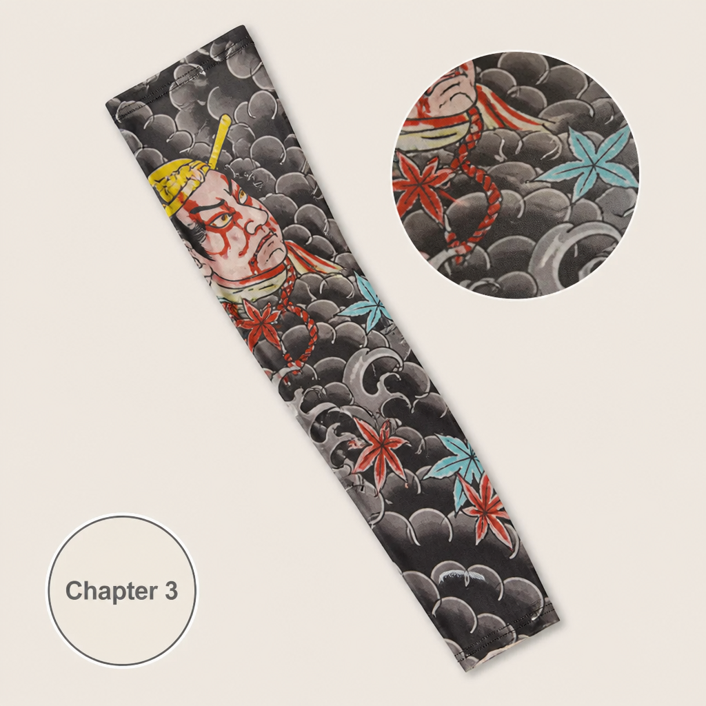 ArborSkin™ – Japanese Tattoo-Print UPF 50+ Sun Protection Arm Sleeve