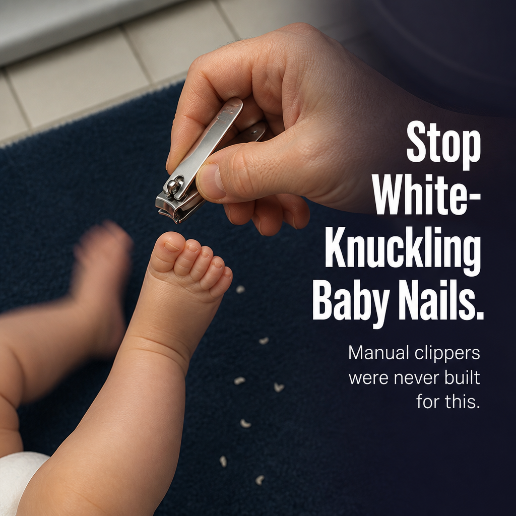 LuminaClip™ — Trim, File & Polish Every Nail In The House (Even Baby's)