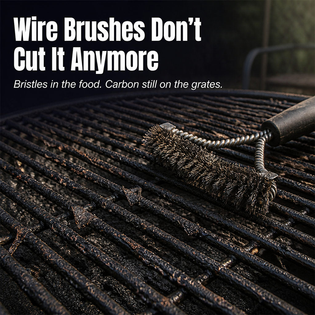 FlameForce Grill Cleaner and Degreaser Spray for Burnt Grease