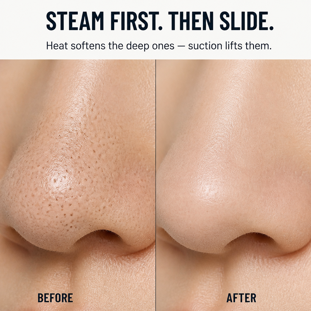 ClearVibe™ — Clear Stubborn Blackheads Without Leaving a Single Red Ring
