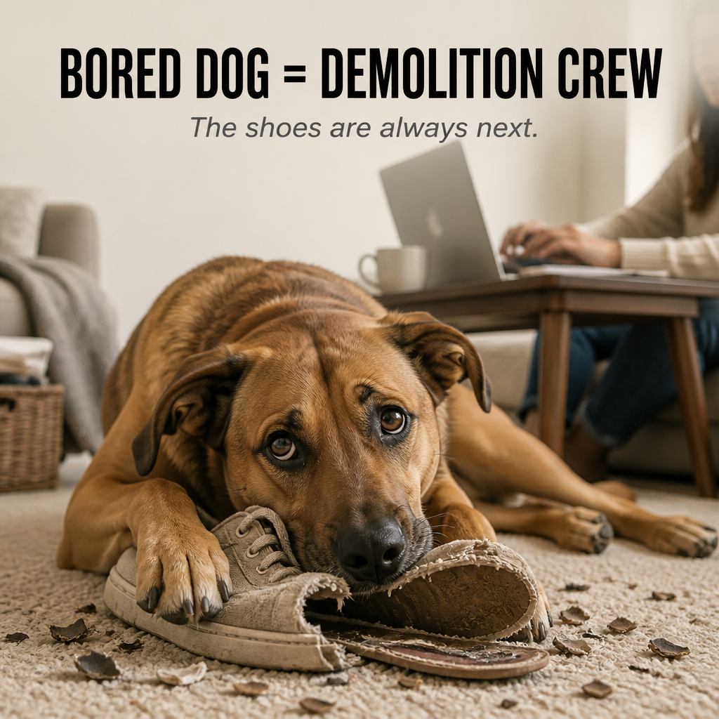 DashRoll Interactive Self-Bouncing Dog Ball Toy