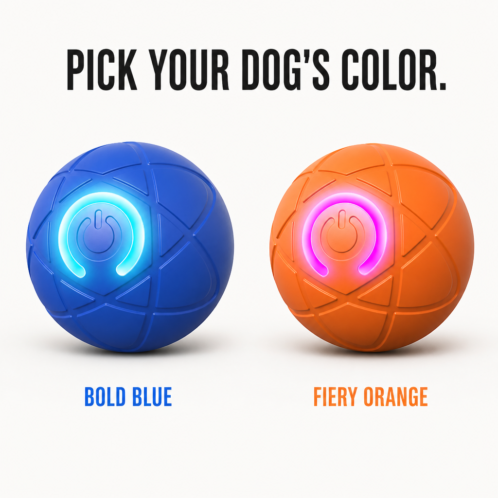 DashRoll Interactive Self-Bouncing Dog Ball Toy