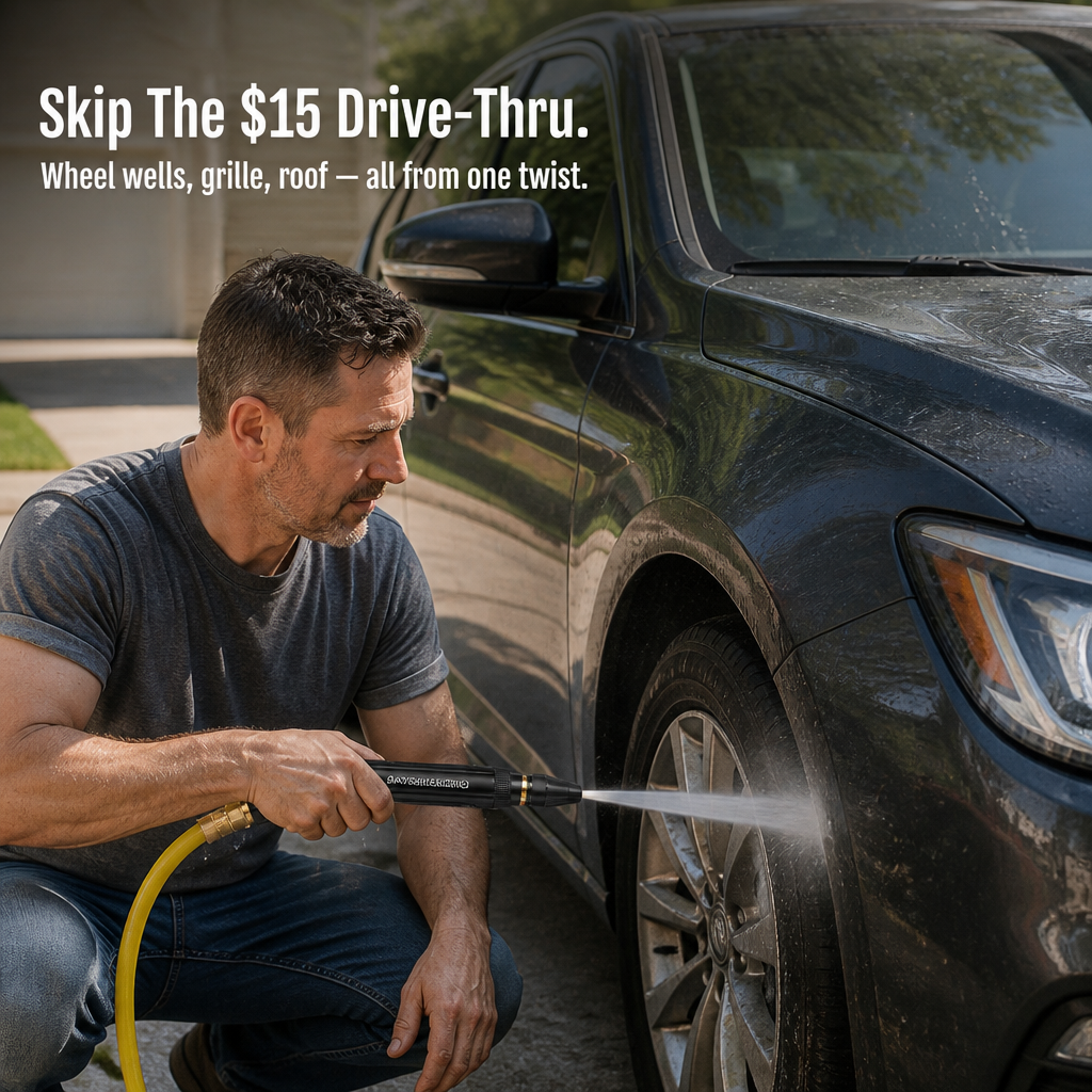 HydroMax™ — Turn Your Garden Hose Into a Driveway-Blasting Power Cannon
