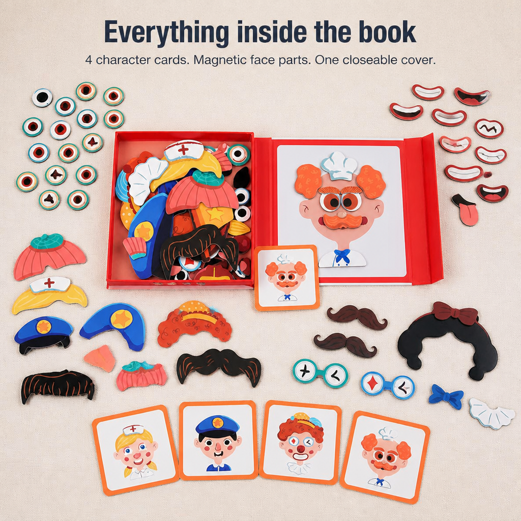BrightMind™ — Build Faces, Spark Pretend Play, and End Screen-Time Battles