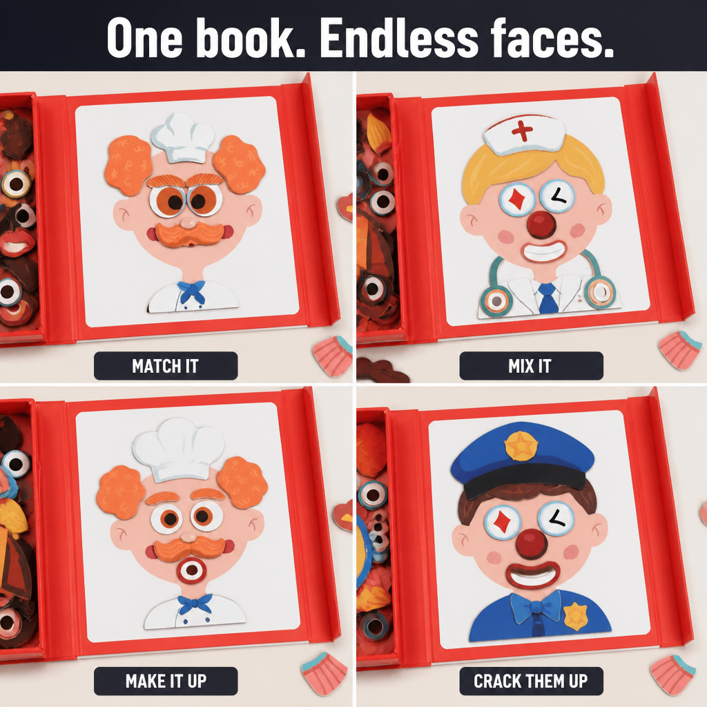 BrightMind™ — Build Faces, Spark Pretend Play, and End Screen-Time Battles