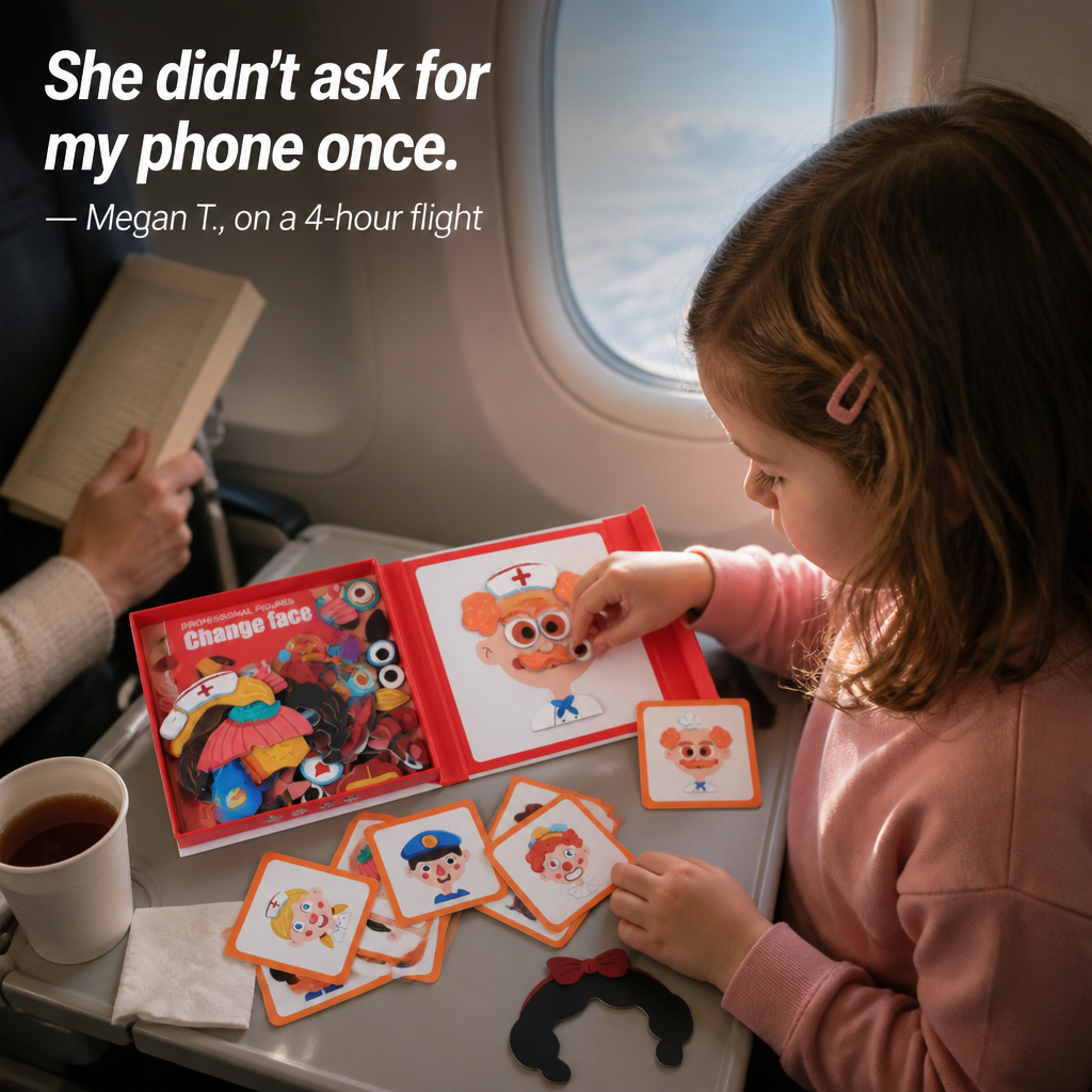 BrightMind™ — Build Faces, Spark Pretend Play, and End Screen-Time Battles