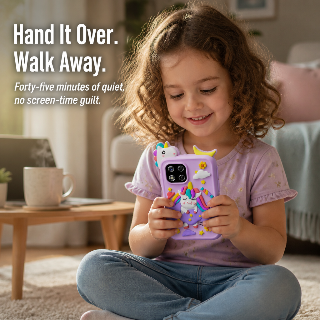 ImaginoPlay™ — Hand Them A Phone Without The Screen-Time Stress Or Repair Bills