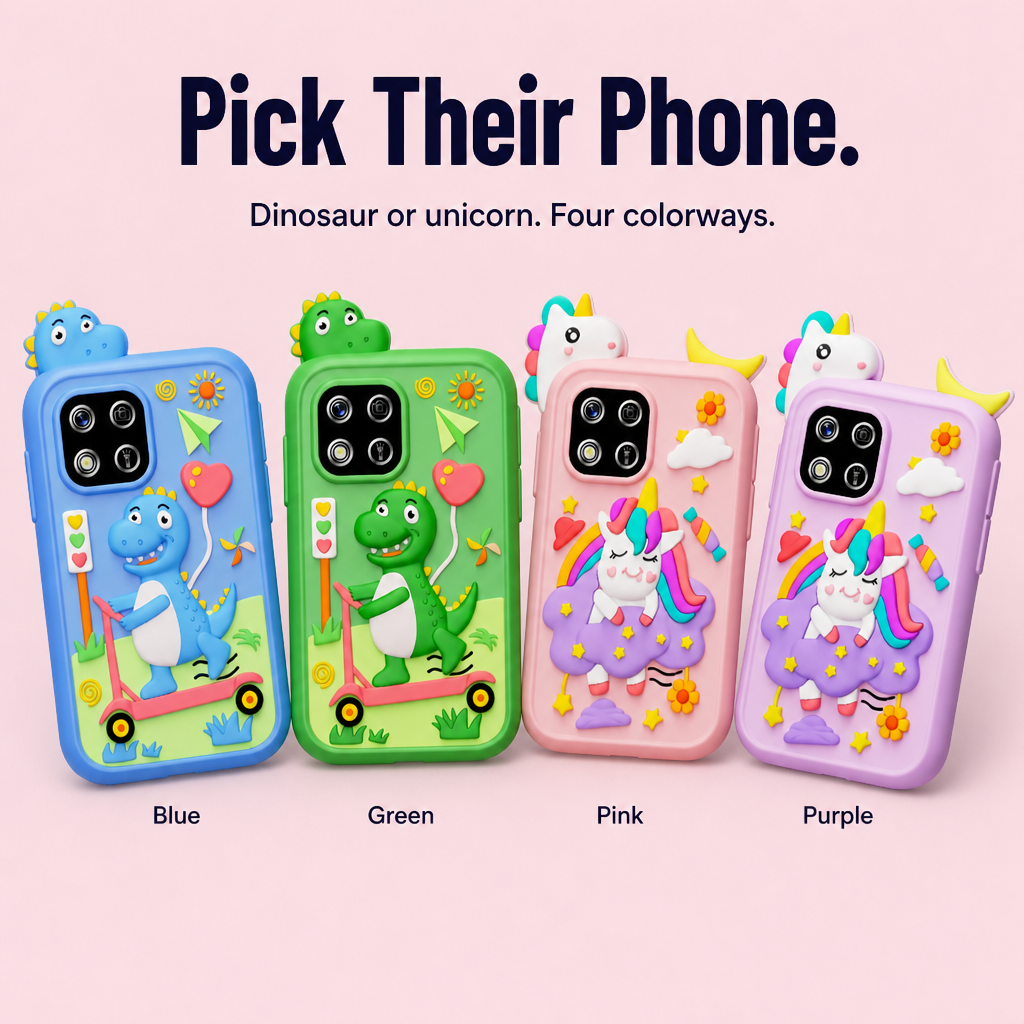 ImaginoPlay™ — Hand Them A Phone Without The Screen-Time Stress Or Repair Bills