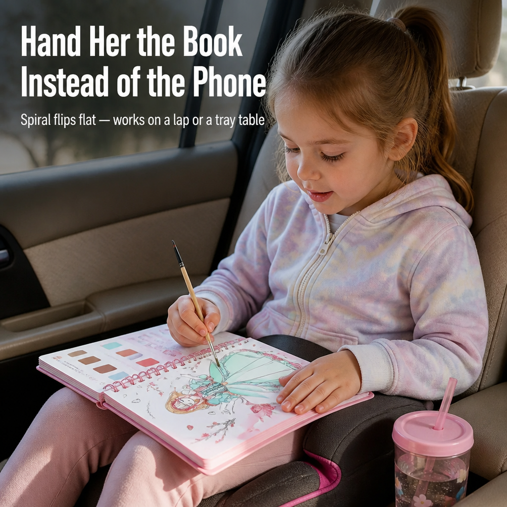 FashionFable™ — Paint, Poke, and Frame the Princess She'll Actually Finish