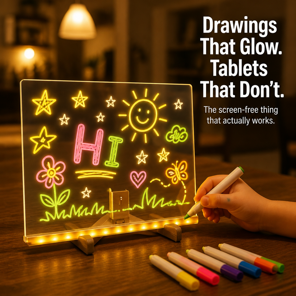 LumaSpark™ — Light Up Their Drawings and Pull Them Off the Tablet
