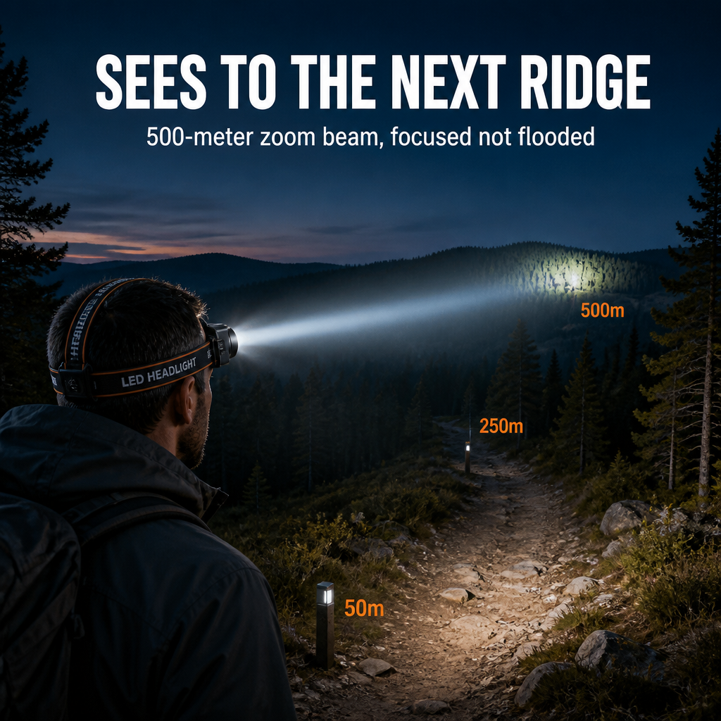 BlazeBeam™ — Light Up 500 Meters With A Single Hand Wave