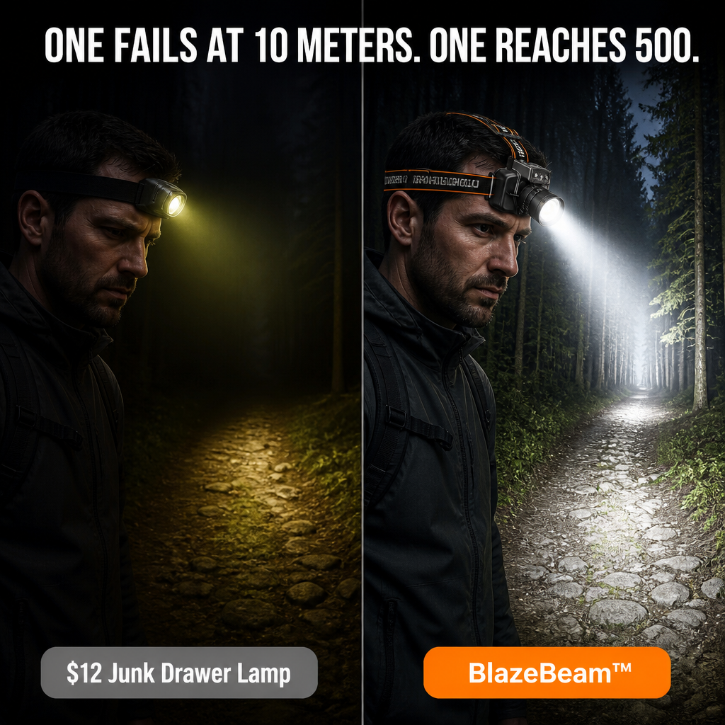 BlazeBeam™ — Light Up 500 Meters With A Single Hand Wave