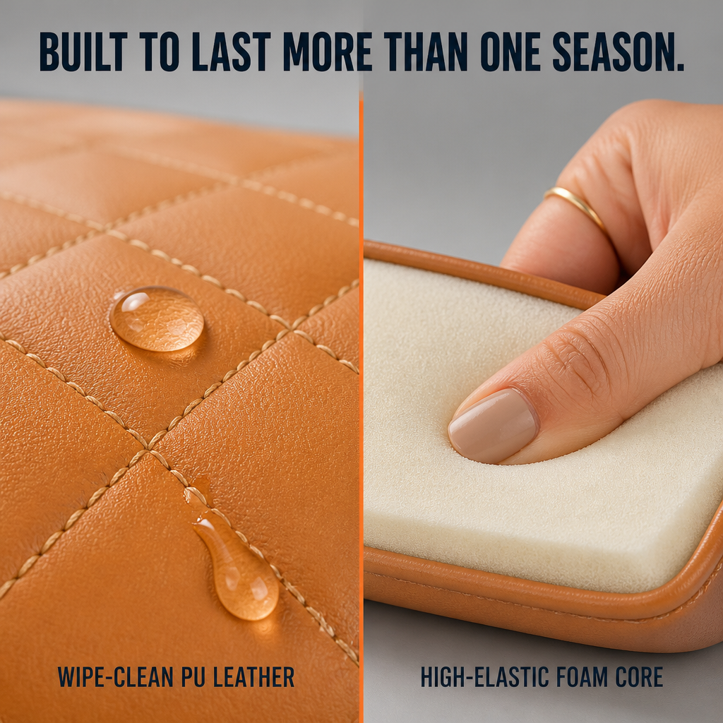 LuminaLuxe™ — Tame Center Console Chaos With One Strap-On Armrest Pad