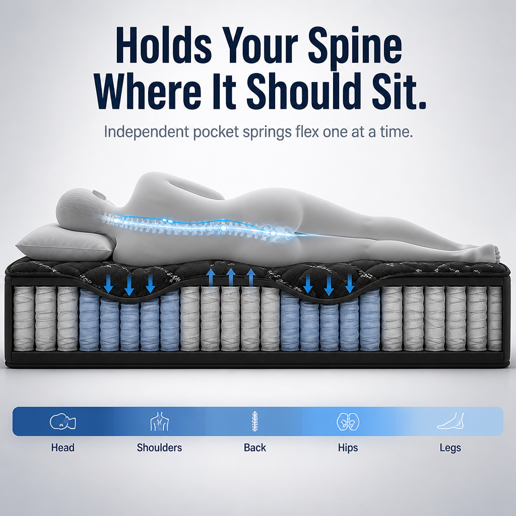 CosmaRest™ — End Morning Back Pain and Sleep Cool Through the Night