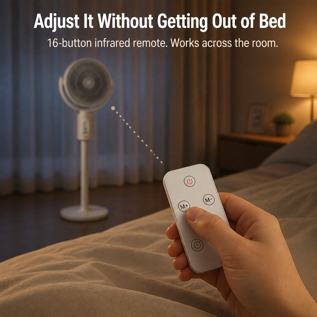 BreezeCraft™ — Cool Your Whole Bedroom Quietly From a Single USB Port