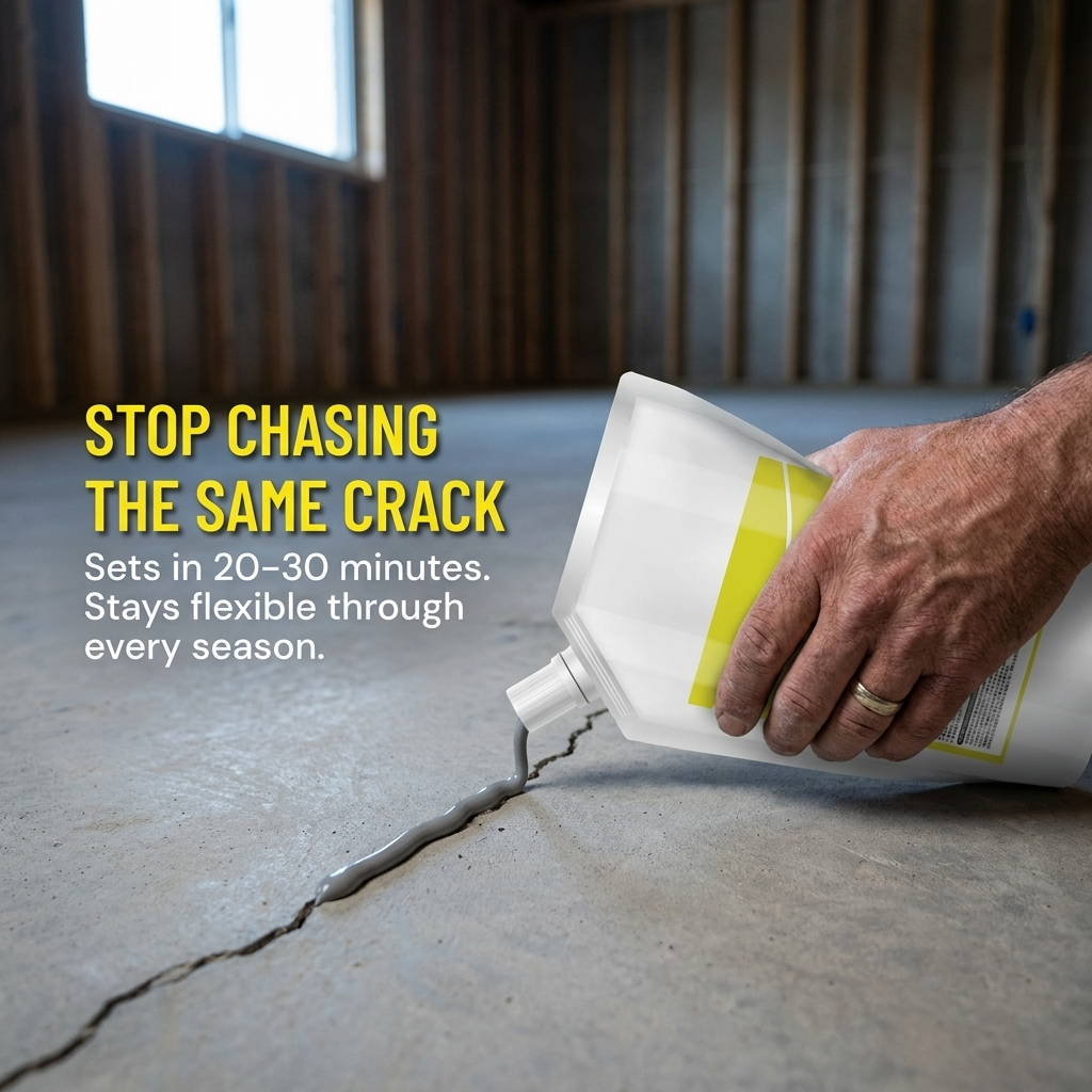 HydroGuard™ — Seal Cracks That Keep Coming Back, in Minutes Not Days
